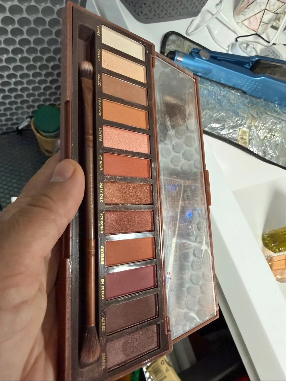Naked heat eyeshadow palette urban decay